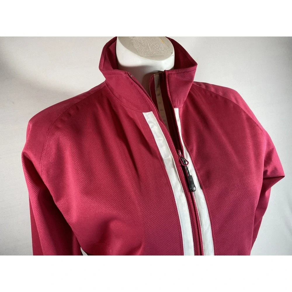 Sunice Half‎ Zip Pullover Womens Large Pink Golfcore Athletic Outdoor Layer